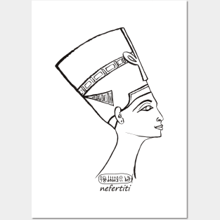 Queen Nefertiti II Posters and Art